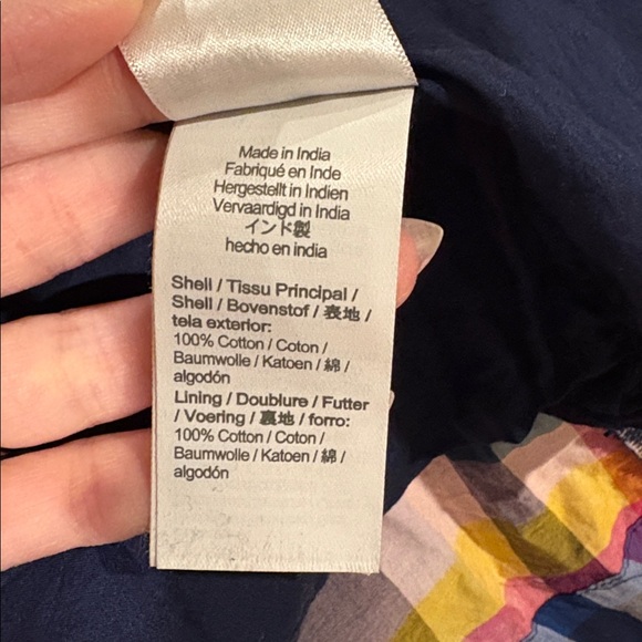 J. Crew Colorful Plaid Midi Dress with full button placket - Picture 6 of 6